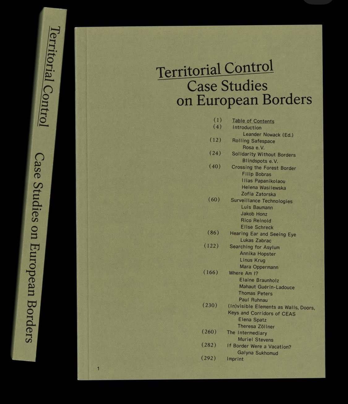 Cover of Territorial Control