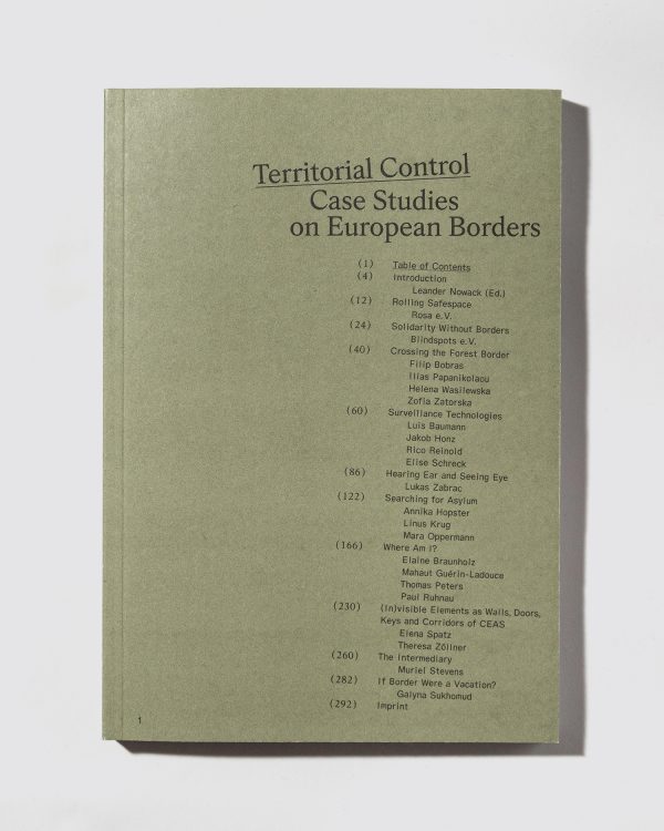 Territorial_Control_1 Territorial Control - Case Studies on European Borders